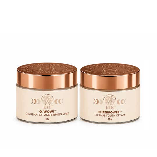 BiE - Beauty In Everything Forever Young Ritual Skincare Face Mask + Face Moisturizer Combo