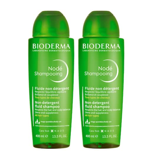 Bioderma Node Fluid Non-Detergent Shampoo Combo (Pack of 2) (400 ml)