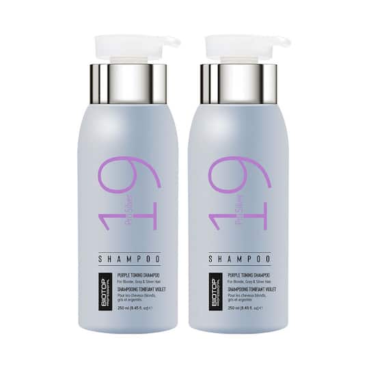 Biotop Professional 19 Shampoo Pro Silver (250ml) Each (Pack of 2) Combo