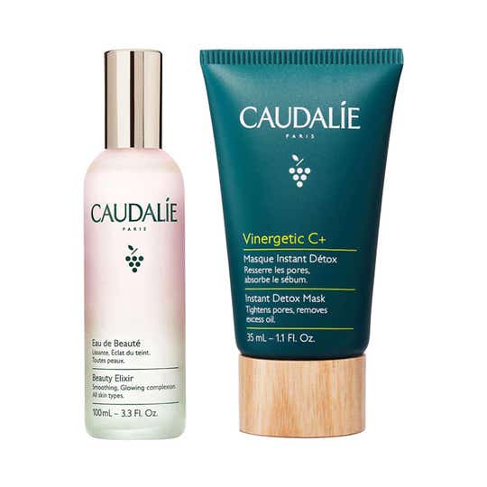 Caudalie Beauty Elixi & Detox Mask Combo