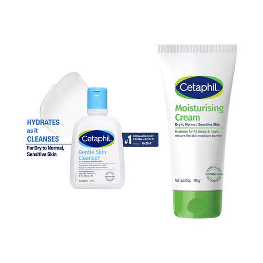 Cetaphil Gentle Cleansing & Moisturizing Combo