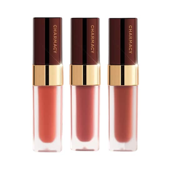 Charmacy Milano Stunning Longstay Liquid Lip - (Coco Bear + Sand Storm + Swagger) (5.6ml x 3) Combo