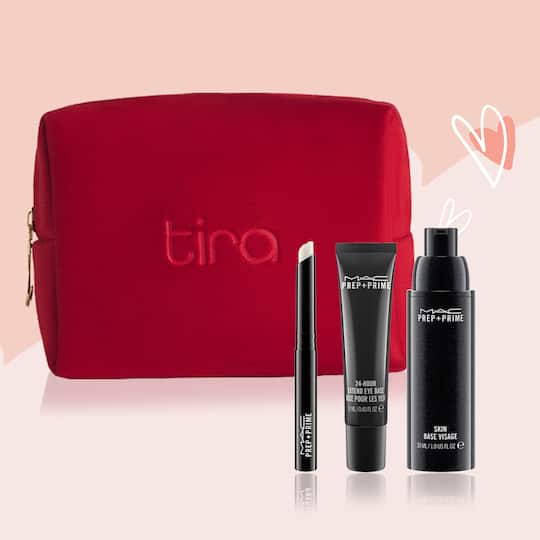 M.A.C Prep + Prime Lip, Face And Eye Combo