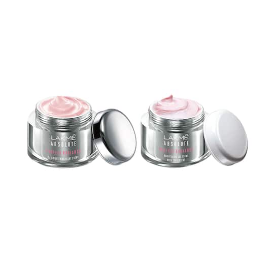 Lakme Absolute Perfect Radiance Skin Brightening Day Creme + Night Creme Combo