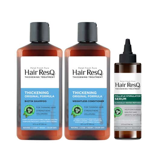 Hair Resq Thickening Thickening Shampoo, Conditioner & Hair Serum Combo