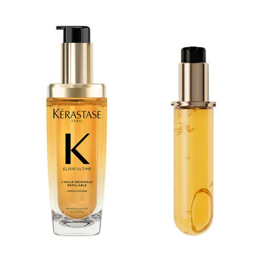 Kerastase Elixir Ultime Hair Oil-In-Serum Refillable + Oil-In-Serum Refill Combo