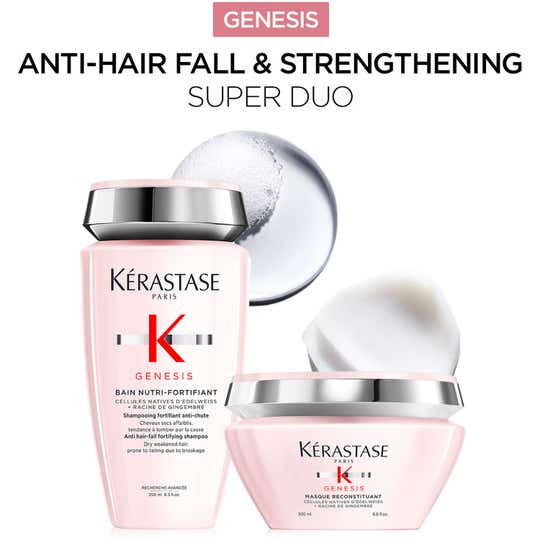 Kerastase Genesis Anti-Hair Fall Shampoo & Mask Combo for Normal to Dry Hair
