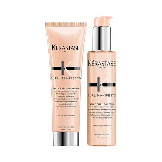 Kerastase Curl Manifesto Leave-In & Styling Cream Combo for Curly & Wavy Hair