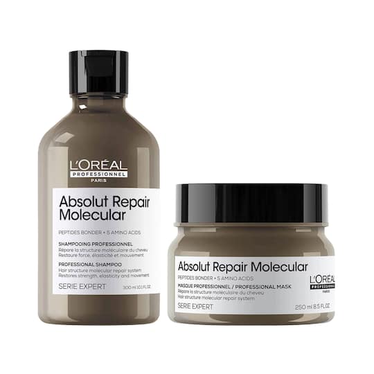 L'OREAL PROFESSIONNEL Absolut Repair Molecular Sulfate-Free Shampoo & Mask (550 ml)