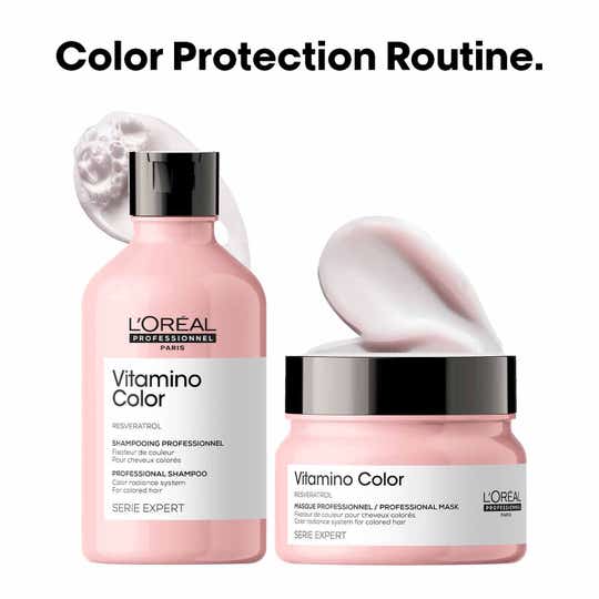 L'OREAL PROFESSIONNEL Vitamino Color Shampoo(300 ml) & Hair Mask (250 g) Color-Treated Hair