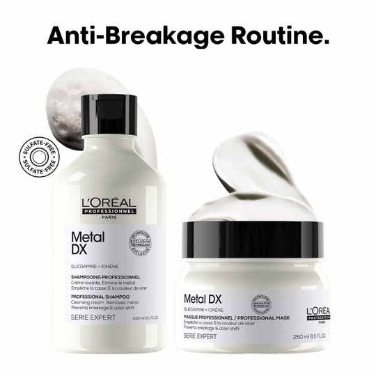 L'Oreal Professionnel Metal Dx Shampoo & Hair Mask Combo Serie Expert (300 ml + 250 ml)
