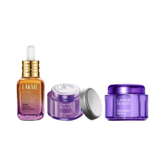 Lakme Youth Infinity Range - Day cream, Night Cream & Serum