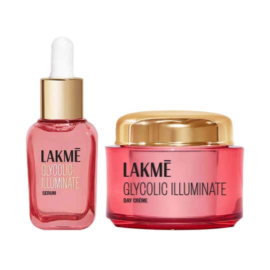 Lakme Glycolic Illuminate Serum and Day Cream