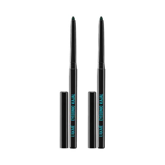 Lakme Eyeconic Regal Green Kajal - Pack Of 2