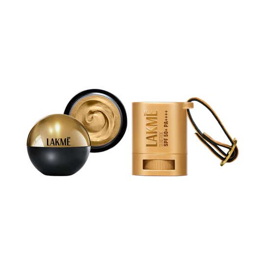 Lakme Sun Expert Invisible SPF50 Stick 8g + Lakme Mousse Foundation Ivory 25g