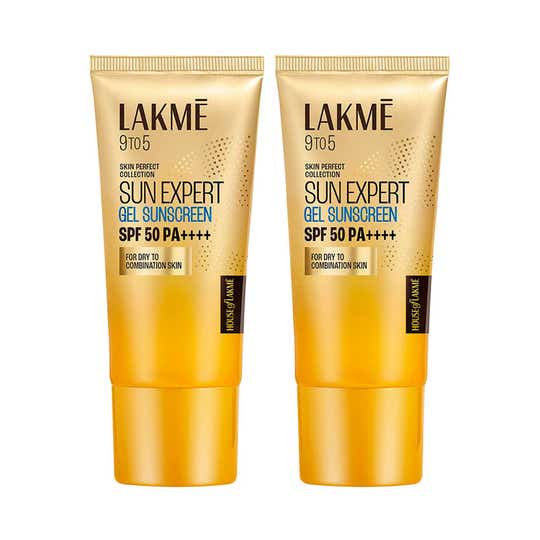 Lakme Sun Expert Pa SPF50 +++ Light-Weight Gel 50 g Combo Of 2