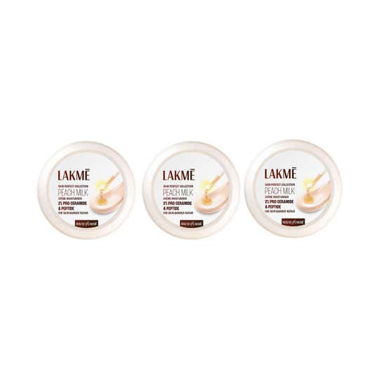 Lakme Peach Milk Soft Creme 300 g Combo Of 3