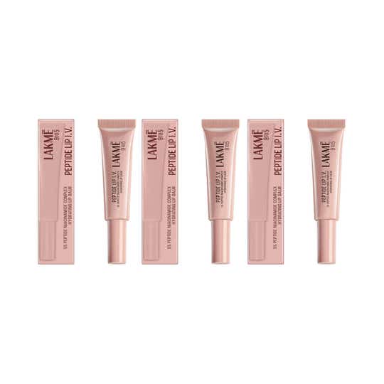 Lakme Peptide Lip Iv, Hydrating Lip Balm, Og Overnight Achiever 10 g Combo Of 3