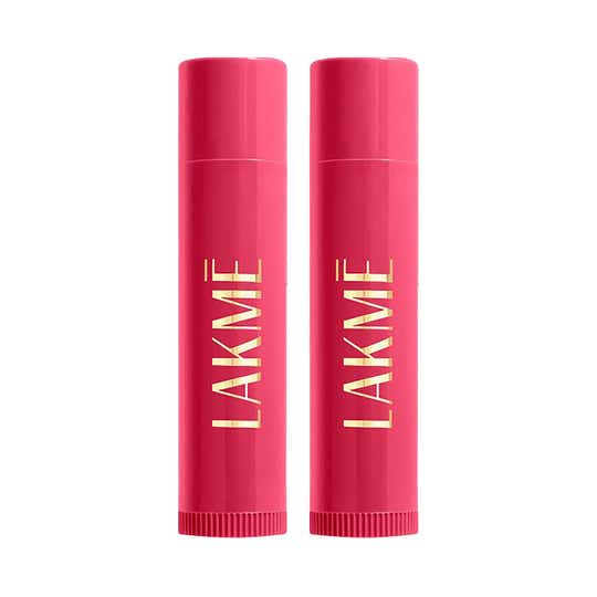 Lakme Lip Love Cherry Lip Care 22 Hrs Moisture SPF 15 4.5g Combo Of 2