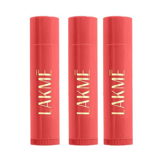 Lakme Lip Love Mango Lip Care 22Hrs Moisture SPF15 4.5g Combo Of 3
