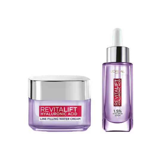 L'Oreal Paris Revitalift Hyaluronic Barrier Boosting Duo - Serum (30 ml) + Cream (15 ml)