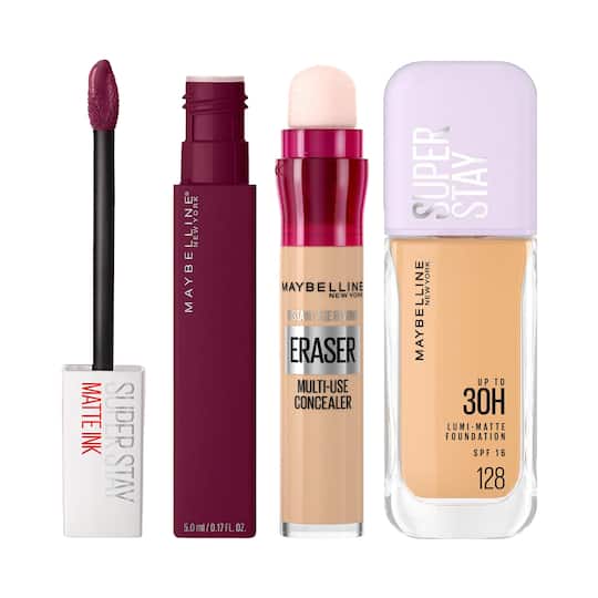 Maybelline New York Suhana's Gifting Guide (Variant 3) - Foundation + Concealer + Lipstick