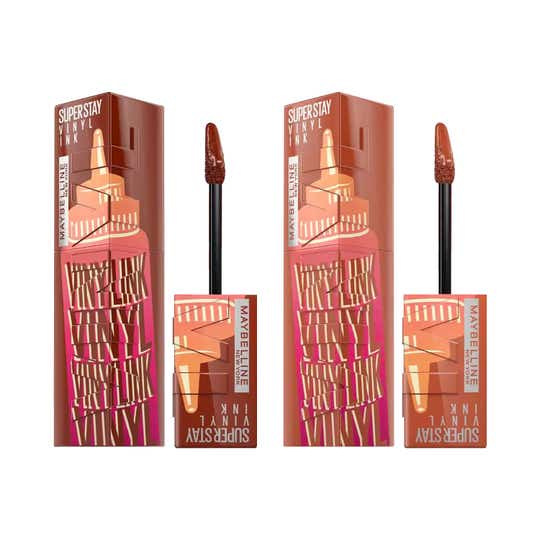 Maybelline New York Superstay Vinyl Ink Sauce Limited Edition Pack of 2 Combo(Sweet n Sour, Caramel)