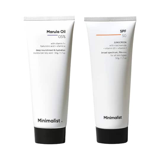 Minimalist Rehydration & SPF Duo - Moisturizer + Sunscreen