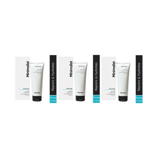 Minimalist Niacinamide 5% Body Lotion With Shea Butter Glycerine & Betaine (180 g) - Combo of 3