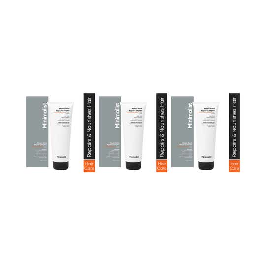 Minimalist 5% Maleic Bond Repair Complex Hair Mask With Transglutaminase, Amino Acids 200g Combo of 3
