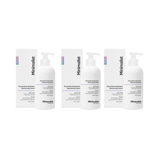 Minimalist Pediatrics Ceramide & Squalane Nourishing Lotion (300 g) - Combo of 3