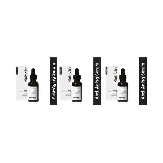 Minimalist Retinal 0.1% Face Serum (20 ml) - Combo of 3