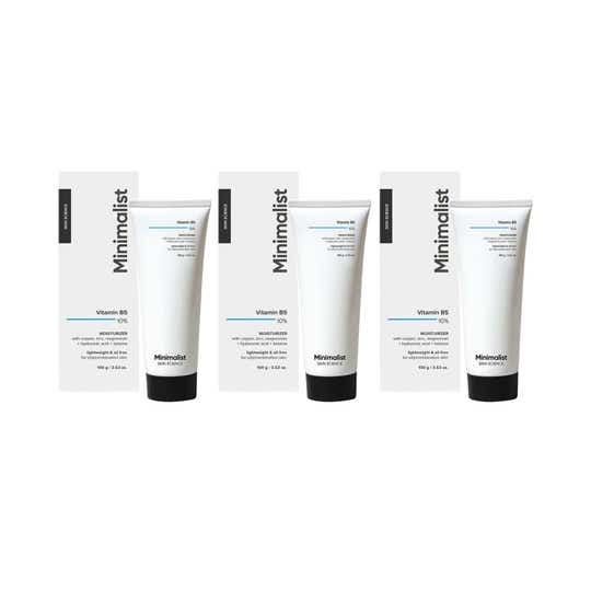 Minimalist Vitamin B5 10% Moisturizer (100 g) - Combo of 3