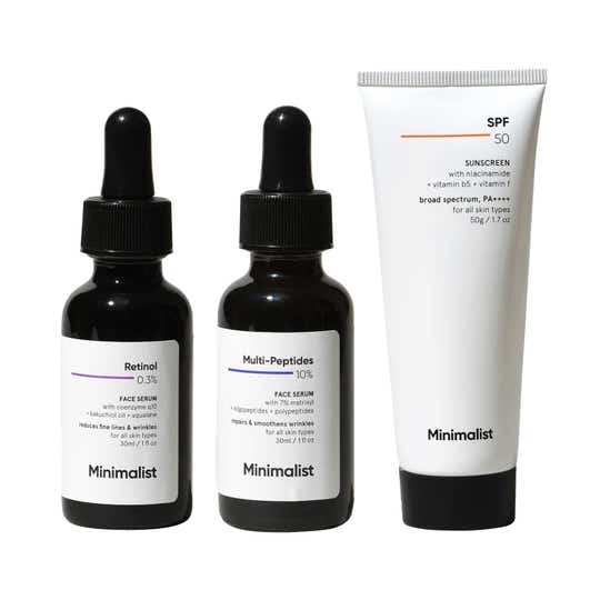 Minimalist Anti-Ageing Retinol Routine Kit