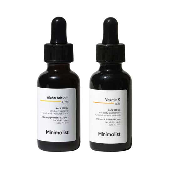 Minimalist Brightening & Dark Spot Combo