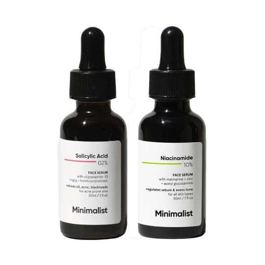 Minimalist Oily Skin Serum Combo