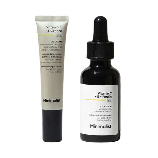 Minimalist Advanced Brightening + Eye Care Combo