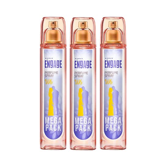 Engage Perfume Spray W6 For Women (160 ml) (Pack of 3) Combo