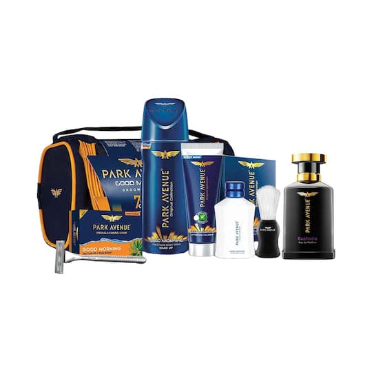 Park Avenue Good Morning Grooming Kit & Euphoria Eau De Parfum Combo