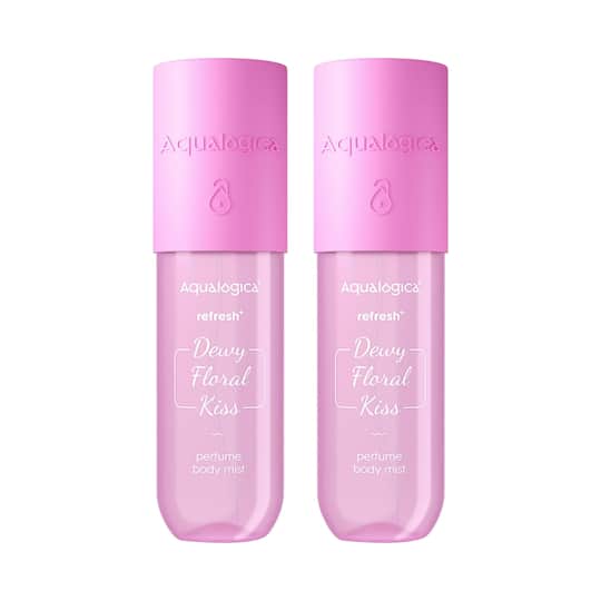 Aqualogica Refresh+ Perfume Body Mist - Dewy Floral Kiss -Pack of 2 Combo