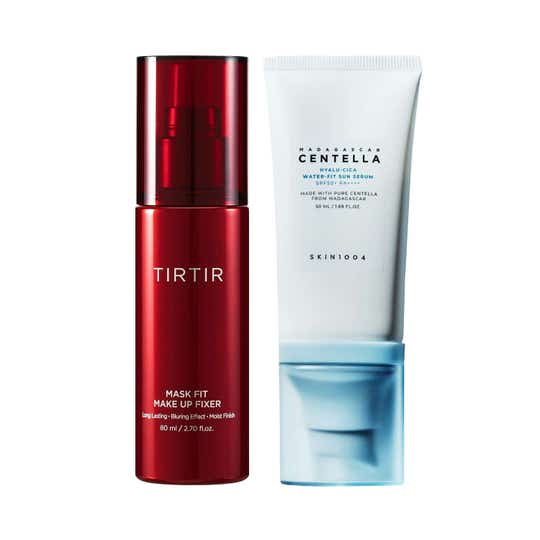 TIRTIR x SKIN1004 Glow Prep + Fix Set Combo