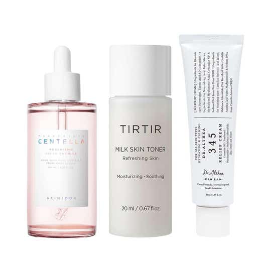 Skin1004 + TIRTIR + Dr.Althea Gift Set (Poremizing Ampoule 100 ml+Toner 20 ML+Relief Cream 50 ML)