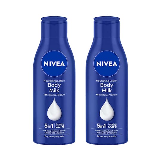 Nivea Body Milk Very Dry Skin (200 ml) (Pack Of 2) Combo