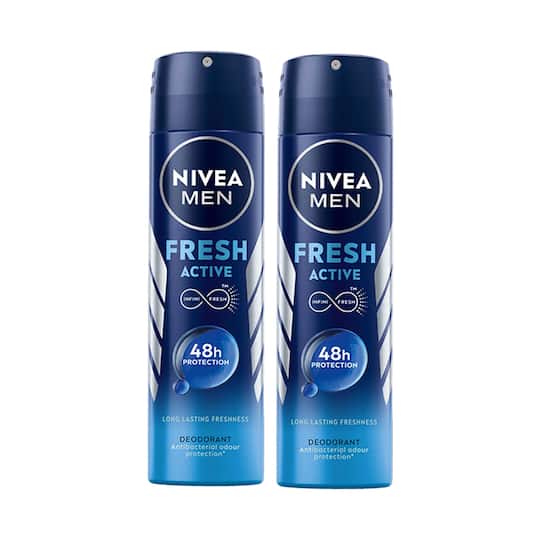 Nivea Fresh Active Deodorant Spray Combo
