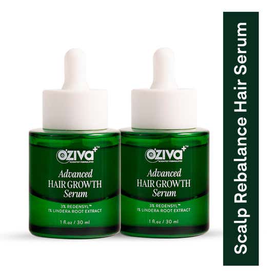 OZiva+ Advanced Hair Growth Serum 30ml  (Pack of 2) Combo