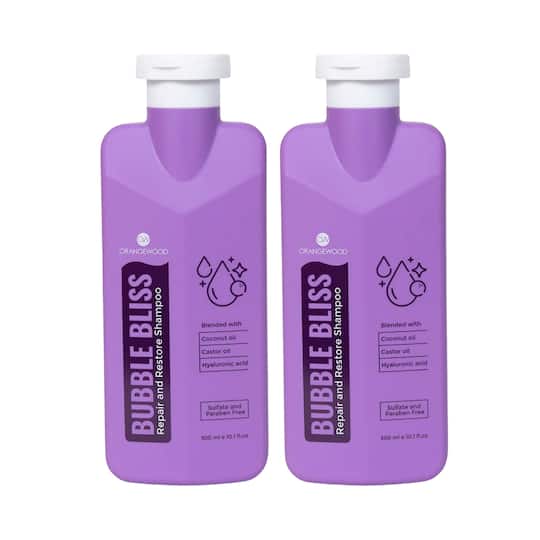 Orangewood Bubble Bliss Repair And Restore Shampoo (600 ml) Pack of 2 Combo