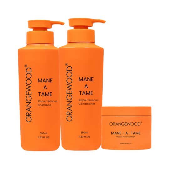 Orangewood Mane-A-Tame Repair Rescue Shampoo, Conditioner and Mask Combo