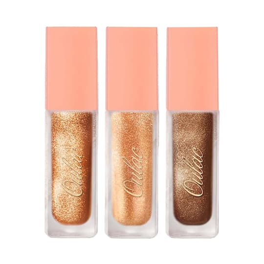 Oulac Liquid Diamond Eyeshadow - 09 / Jupiter, 16 / Tempering, 32 / Bronze Goddess Combo