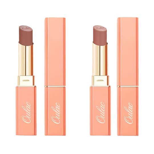 Oulac Bold Creme Duo – Sensual Glow Rich Crème Lipstick (SG04 Be Mine) & (SG11 Breathtaking) Combo