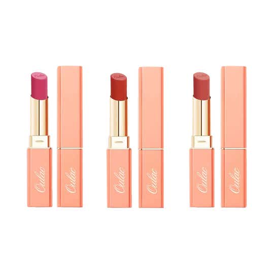 Oulac Velvet Nude Trio – Velvet Matte Lipstick Y07Secret Life, Y08Last Fast & Y05Indian Summer Combo